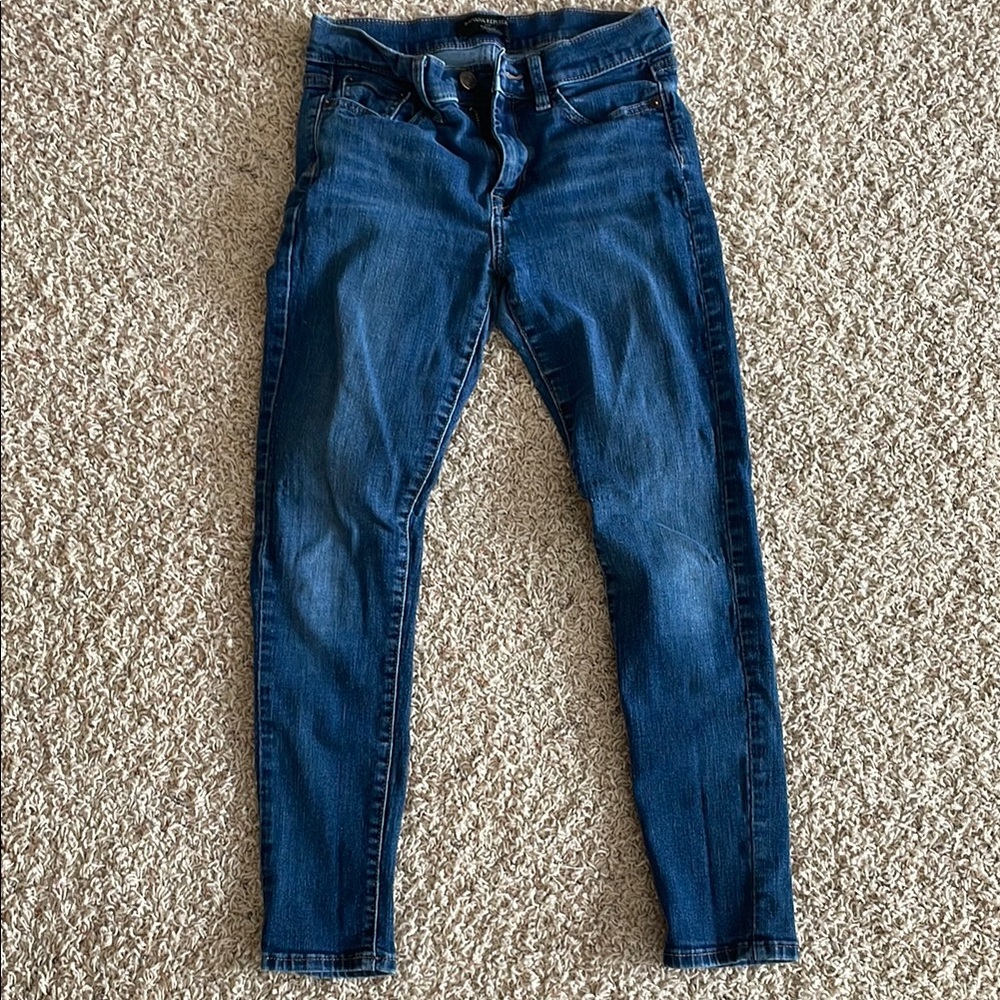 Banana Republic Skinny Medium Blue Jeans